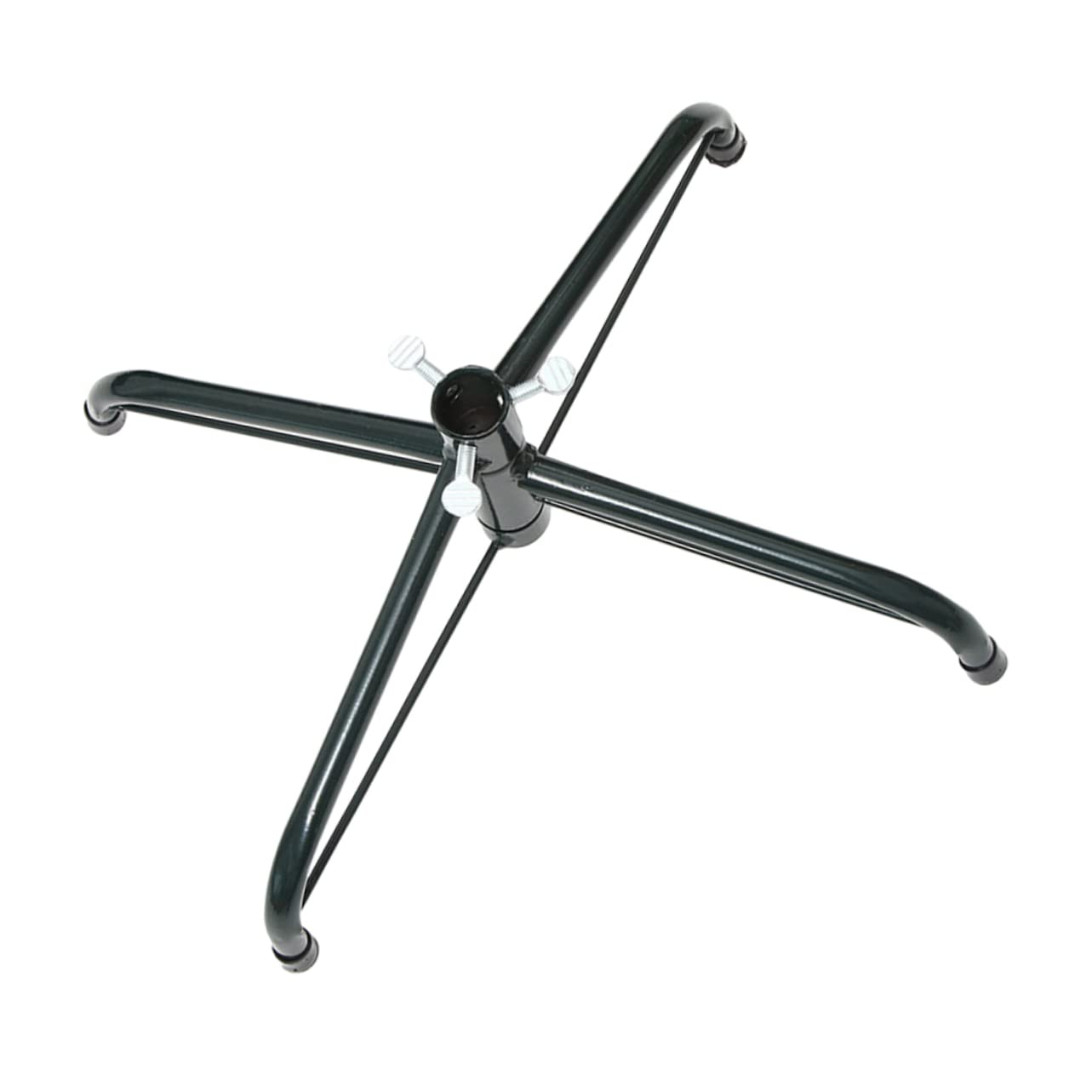 FONDOTIN Christmas Tree Base Artificial Tree Stand Artificial Christmas Tree Stand Christmas Tree Stand for Live Tree Xmas Tree Base Stand Rotating Stand Metal The Fence Universal To Rotate