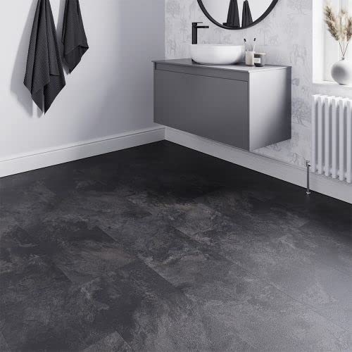 Aquafloor Vermont Slate Waterproof Laminate Flooring Boards IPSL
