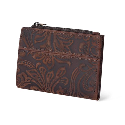 Wallet For Women Full Grain Leather - Small RFID Coin Purse Credit Card & ID Holder for Ladies,Bifold Wallets for Teenager