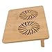 Zerodis Ventilateur pour Ordinateur Portable Coussin de Refroidissement pour Ordinateur Portable Coussin de Refroidissement pour Ordinateur Portable Portable léger pour Un Usage Domestique
