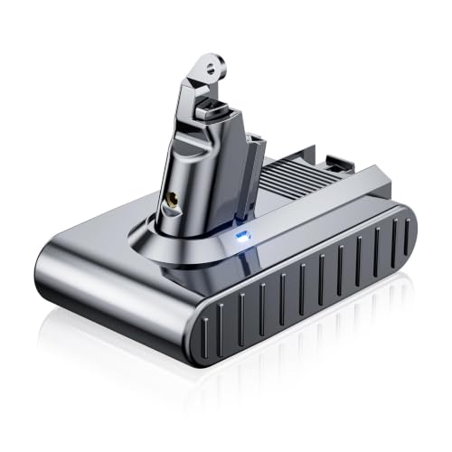 Image of POWTREE Upgraded 7000MAH V6 Battery Replacement Compatible with Dyson V6 Animal /Absolute /Motorhead /Fluffy SV03 SV04 SV05 SV06 SV07 SV09 DC58 DC59 DC61 DC62 DC72 DC74 Vacuum Cleaner(Not Fit V7, V8)
