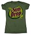 Sun Drop Citrus Soda Logo Juniors T-shirt