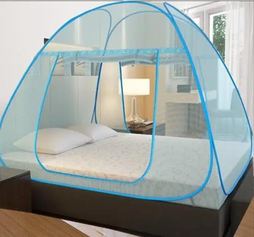 CROMSEN Portable and Foldable Bed net, Washable, Indoor Usage | Mosquito Protection, Indoor Use-image-40