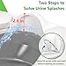 Beavtaens Potty Training Seat, Upgrade Foldable Step Stool, Climbable and Easy to Carry Handles, Adjustable for Different Toilet Heights, Attachment with Stable Structure for Boys and Girls