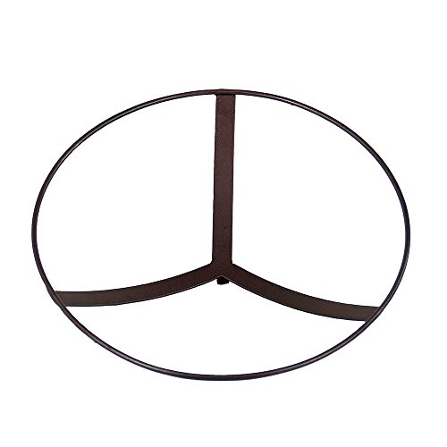 Achla Designs Threaded Cradle for 14-Inch Birdbaths, Roman Bronze