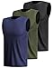 Produktbild 3 Or 5er Pack Sport Tank Top Herren äRmellos Shirt Fitness Achselshirt Schnelltrocknend Muskelshirt Atmungsaktiv Laufshirt Tanktop Gym Funktionsshirt Sleeveless Sportshirt Westen Multipack XXL