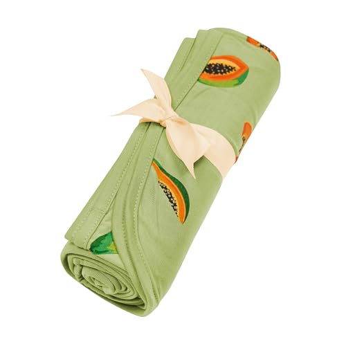 Image of KYTE BABY Swaddle Blanket in Papaya