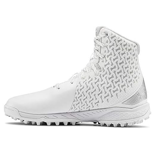 Under Armour Women's Highlight Turf Lacrosse Shoe, White (100), 6.5