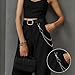 Tyqour Jean Pants Chain, Hip Hop Belt Chain Silver Ayered Goth Punk Waist Chain Jean Wallet Chain for Women Men Clothing Fashion Accessories