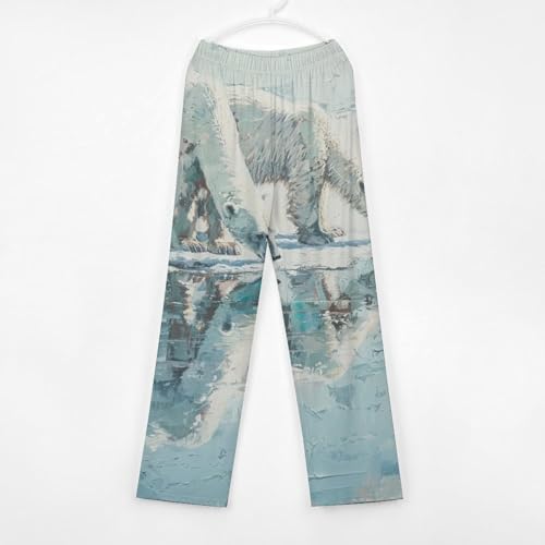 White Polar Bears on IceChildren's Casual Pajamas140CM2