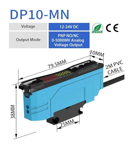 Amplificador de sensor óptico analógico para evitar fallos de lectura 3