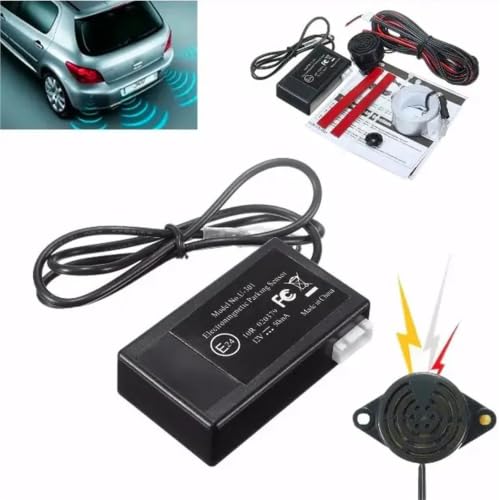 Sensor de estacionamiento electromagnetico coche marcha atras sin agujeros 2