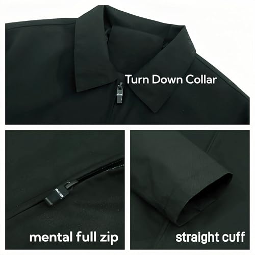 Image of Mens Lightweight Bomber Jacket Casual Stylish Windbreaker