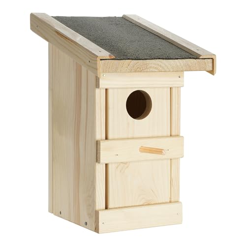 Nistkasten-Bausatz für Stare - „Made in Germany“ mit positivem sozialen Beitrag – mit 45mm Bohrung, Nistkasten...