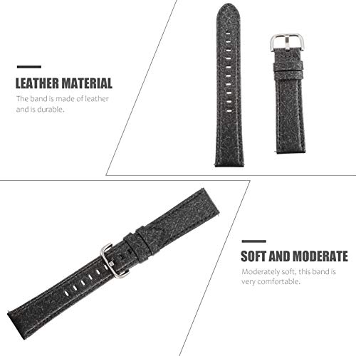 ULTECHNOVO Substituição Faixa de Relógio Pulseira de Couro para Os Homens para As Mulheres Do Vintag