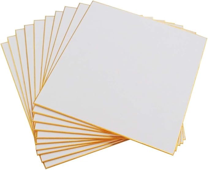 Amazon | 【10枚セット】 サイン用色紙 242×272mm 10枚入 サイン