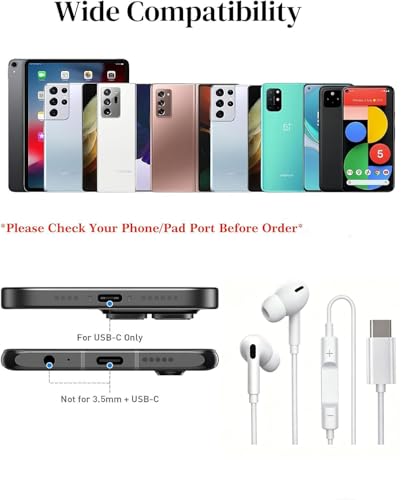 Écouteurs de type C antibruit pour iPhone 15 16 17 Pro Max - 4