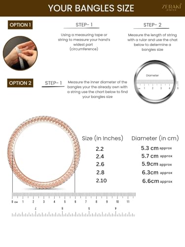 Image of Zeraki Jewels Gold Plated Designer Pranjal Bangle. (Set of 4)