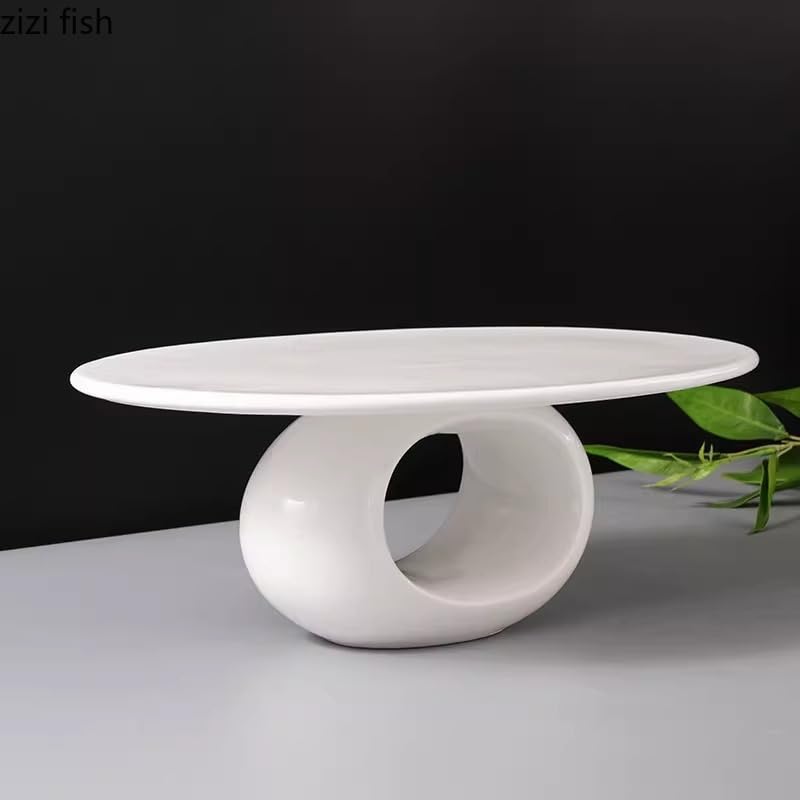Talerze Kreatywny Ceramiczny Talerz obiadowy Owalny Płaski Talerz Deser Tabliczka Sushi Talerz Zastawa stołowa Talerze deserowe