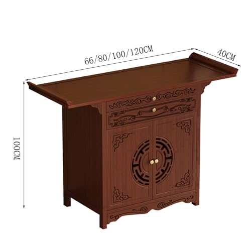 Table de méditation avec rangement : rangez vos accessoires de rituel - 3