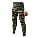 MeetHoo Legging Homme, Sport Collant Running Fitness Pantalon de Compression Séchage Rapide Baselayer Long Tight Respirant Base Layer pour Running Jogging Cyclisme Course