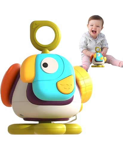 Image of Travel Activity Cube for Kids | Button Press Fidget Cube Toy for Toddlers | Early Learning Sensory & Preschool Skill Development Toy - Pack of 1