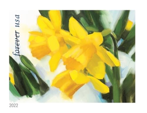 Snowy Beauty (Booklet of 20) Forever Postage Stamps, Self-Adhesive, Garden, Wedding, Love, Celebration, Holiday, Winter, Flower, 2022 Scott #5727-5736 by United States Postal Service - Used condition - Image 8