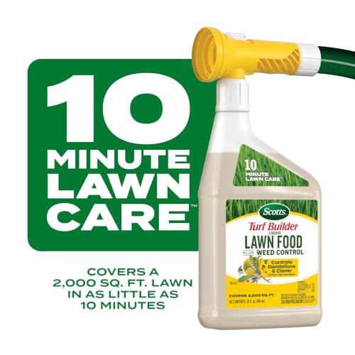 Scotts Turf Builder Liquid Lawn Food Plus Weed Control, 32 fl. oz. - image 3