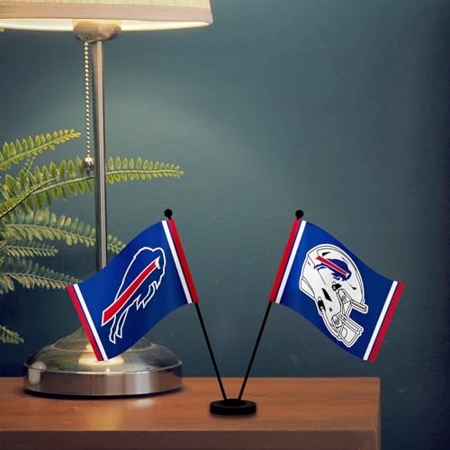Drapeaux de table Buffalo Bills parfaits pour vos soirées de match NFL