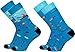 2 Paar Lustige Socken | gemusterte Socken mit verschiedenen Motiven und Farben | Mit Piqué-Komfortbund | Aus Baumwolle, Polyamid und Elasthan Farbe Angler Größe 42-47 Ort mit günstig Kaufen-2 Paar Lustige Socken | gemusterte Socken mit verschiedenen Motiven und Farben | Mit Piqué-Komfortbund | Aus Baumwolle, Polyamid und Elasthan Farbe Angler Größe 42-47