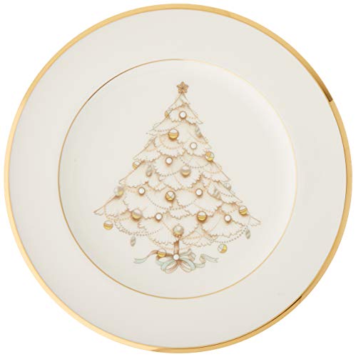 Noritake Palace Christmas Gold Holiday Accent Plates, 2", Set Of 4 #TOP30