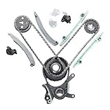 ENA Timing Chain Kit Compatible with Dodge Jeep Dakota Durango Grand Cherokee Ram 1500 4.7L V8 1999 2001 2002 2003 2004 Replacement for 9-0393S 12609258, 12623513 90393SX