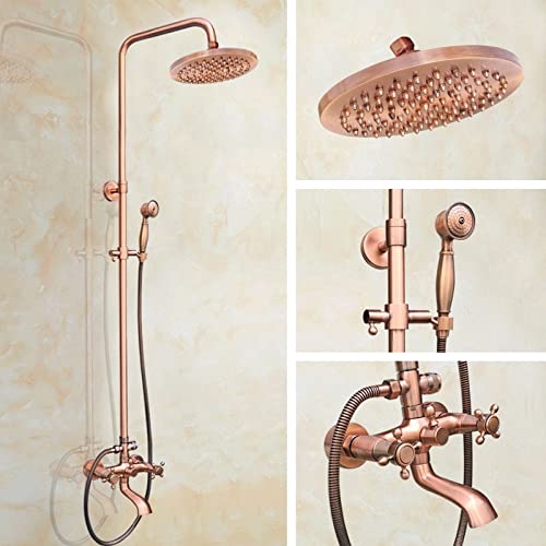 Robinet de Douche en Laiton Anti-Calcaire Arg513 au Style Cuivre Antique