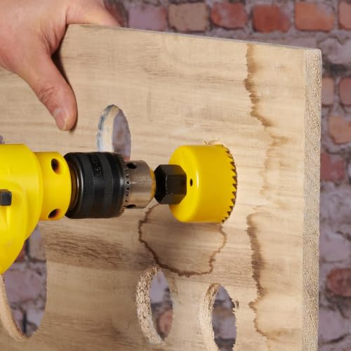 Image of KATA 25 Pieces Hole Saw Kit with 3 /4 inch-6 inch Saw Blades for Plywood, Drywall
