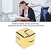 Metal Square Finger Gyroscope Rotary Cube Stress Relief Decompression Fingertip Toy Hand Spinning Square for Chilren Adult