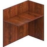 Offices To Go Furniture Collection in American Dark Cherry, Reception Return (TDSL4224RRADC)