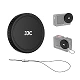 JJC 金属 レンズキャップ DJI Osmo Action 6 に対応 レンズカバー 保護カバー レンズ保護 アルミニウム合金製 防塵 落下/衝突/キズ防止 携帯便利
