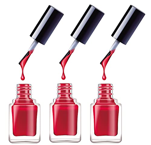 10PCS 0.5oz Nail Polish Containers Empty Glass Bottles with Brush Cap Refillable Nail Polish Nail Touch Up Bottle for Making Your Own Nail Polish - Image 7