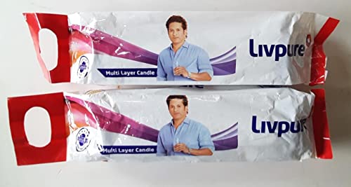 Image of Livpure Plastic Pre Filter Candle 2 Piece Set Removes Chlorine Fluoride Heavy Metals Hard Water Softener Water || 2 Pc