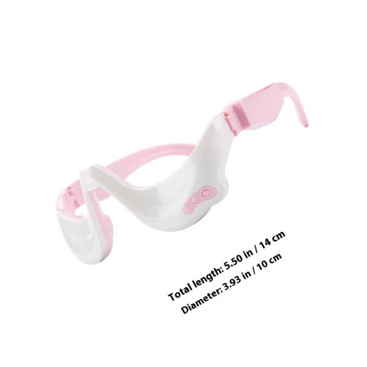 Masajeador de Ojos Profesional Blanco Puente Nasal Curvo