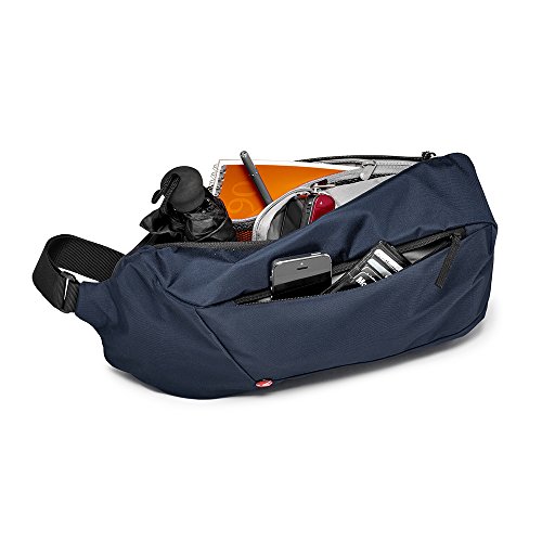 Manfrotto-NX-Sling-Bag-Portable-Compact-Versatile-Manfrotto-NX-CSC-Sling-Bag-Bodypack-Blue-Blue-MBNXBBIBU