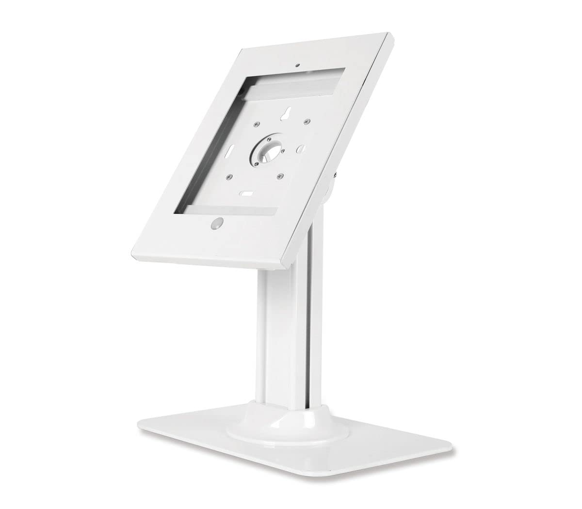 SIIG Security Lockable Countertop Kiosk Tilting Adjustable Metal POS Stand for iPad 2 3 4 Air Air2 Gen5