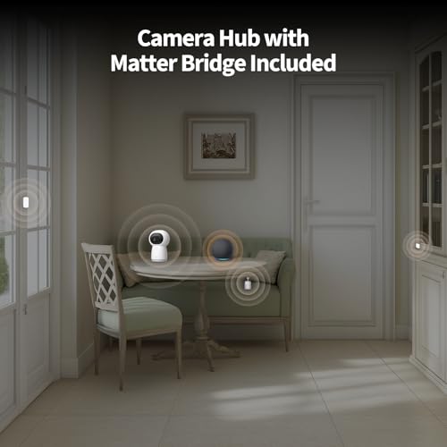 Aqara Home Security System Kit Y100-4-Stück Drahtloses Heim-Alarmsystem mit 2K Kamera-Hub G3, 3 Smart Sensors, Lokale Automatisierung & 24/7-Alarm, Unterstützt HomeKit, Google Home, Alexa – Bild 5