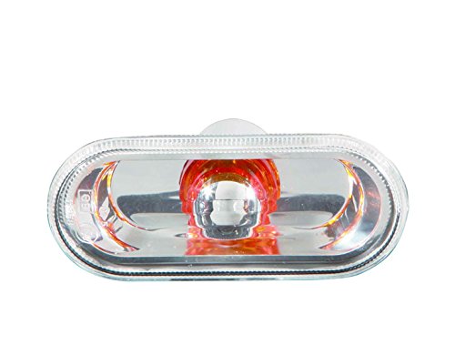 Depo 3105802 Reversible, Piloto Lateral, Sin Portalámpara (Grupo Óptico), Ambar