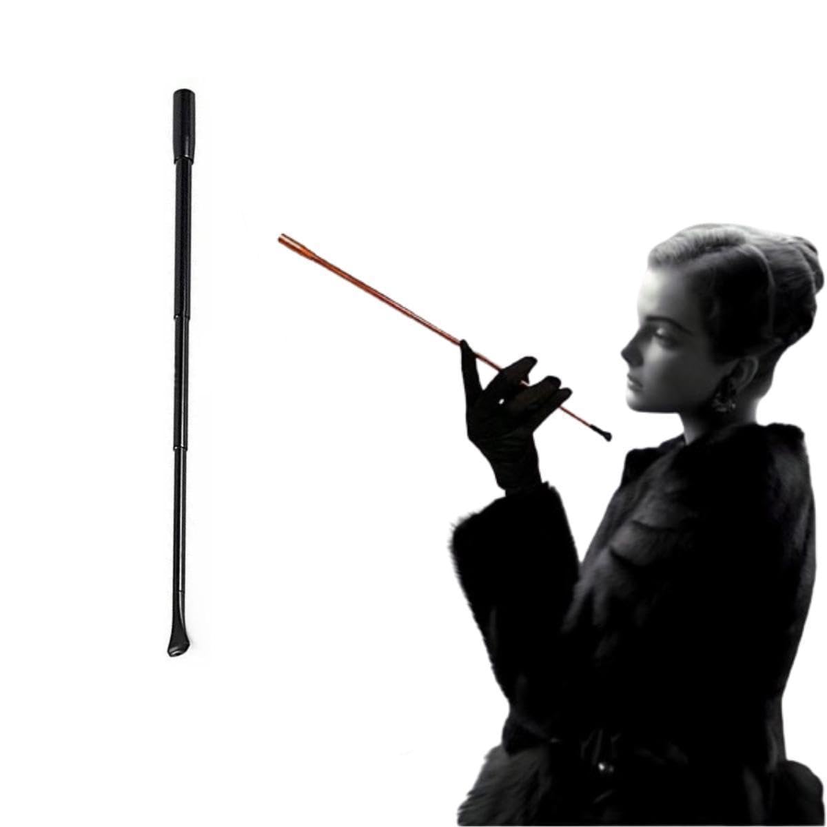 cigarette holder django Amazon.com: Eitonbu Audrey Style Vintage Extendable Cigarette Holder,Vintage  Metal Long Cigarette Hlder,Long Old-Fashioned Cigarette Holder for Costume  Cosplay,Inspired by BAT's(Black) : Health & Household