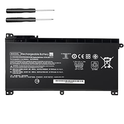 Batterie PC portable HP Stream 14-AX 14-CB BI03XL ON03XL pour Pavilion X360 13-U