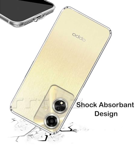 Image of Soft Silicone TPU Back Cover Compatible with Oppo A59 5G