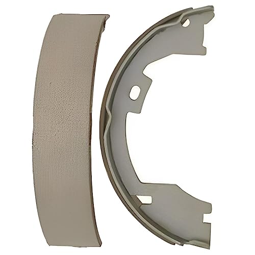 Image of Detroit Axle - Front Ceramic Brake Pads + Rear Semi-metallic Brake Shoes Kit Replacement for Ford F-250 F-350 F-450 Super Duty - 6pc Set