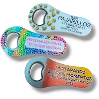 Abrebotellas personalizado. Abrellotellas iman nevera, Paquetes