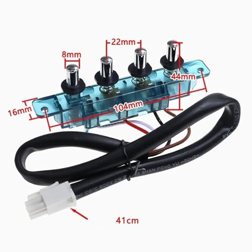 Interruptor campana extractora con controlador de panel de 4 botones 3